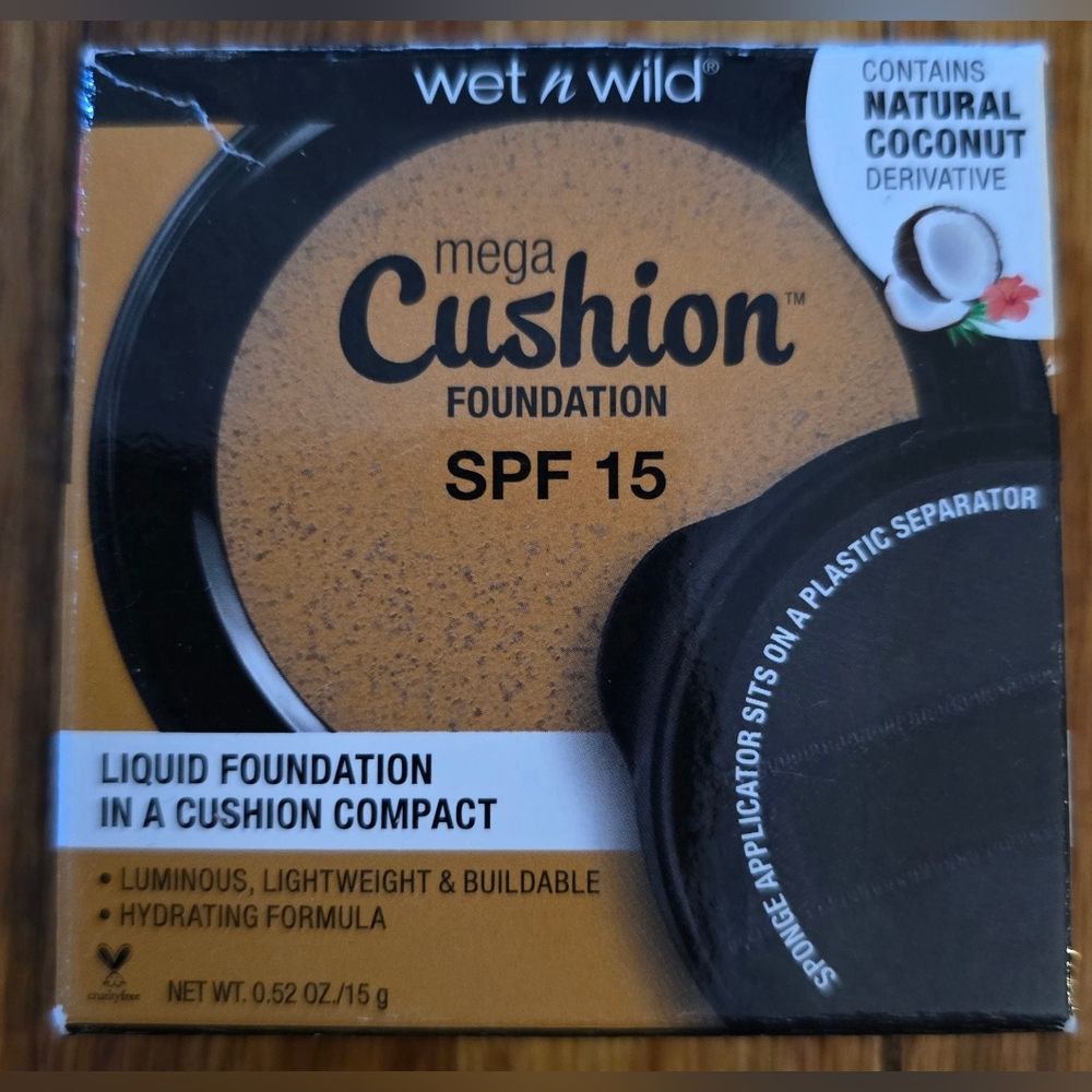 wet n wild Mega Cushion Foundation SPF 15 - Warm Tan
